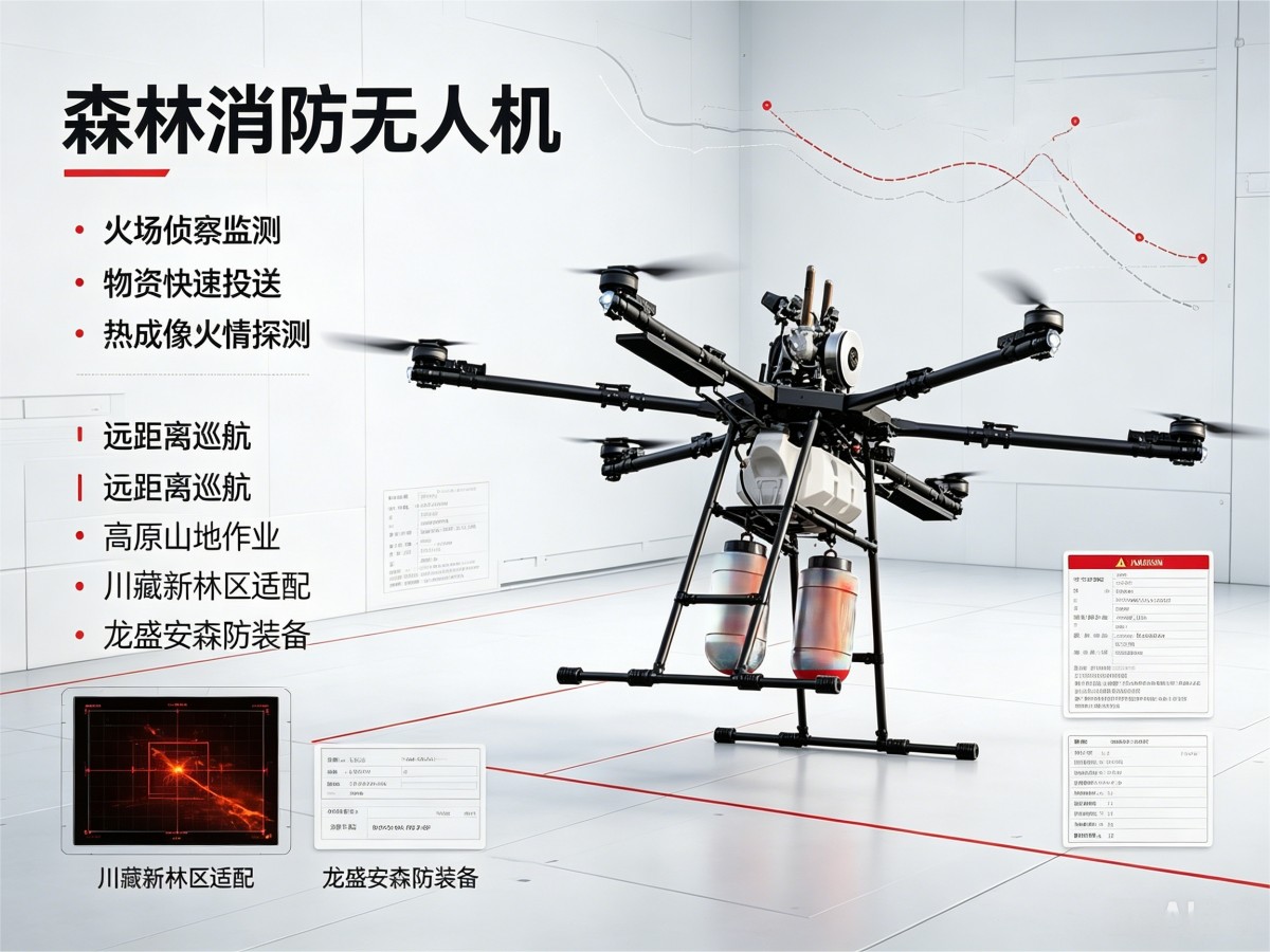 森林消防专用无人机
