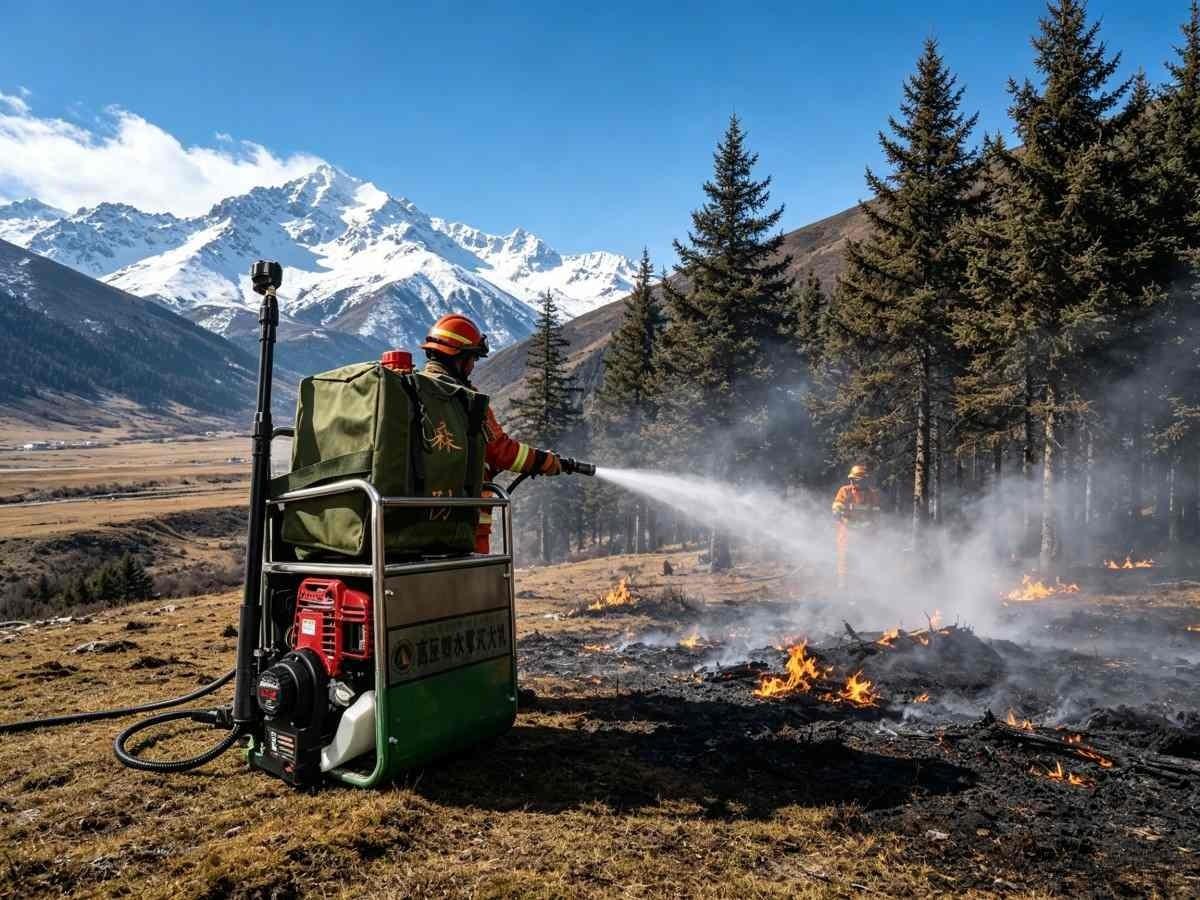 便携移动式细水雾装置
