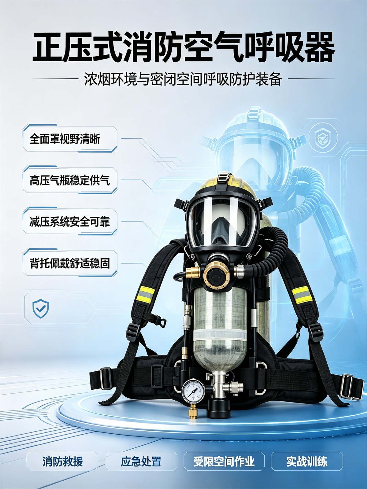成都正压式消防空气呼吸器