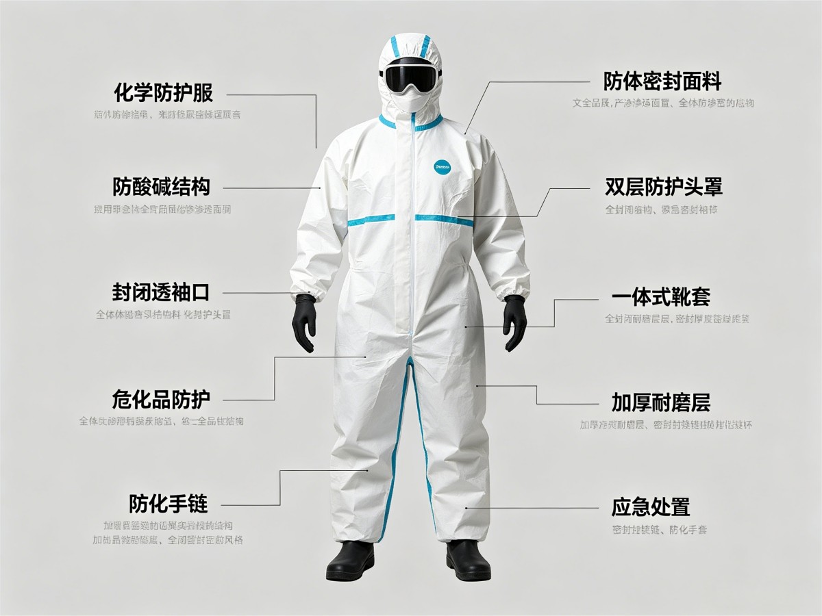 耐酸碱防化服