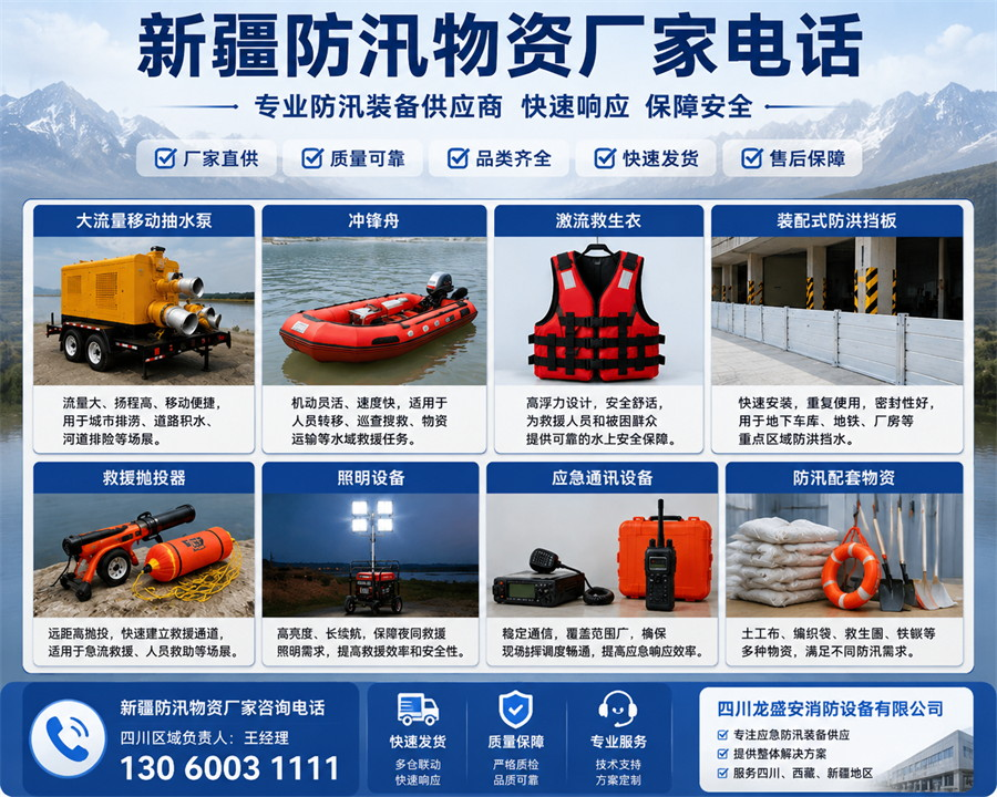 新疆防汛物资厂家电话(图1)