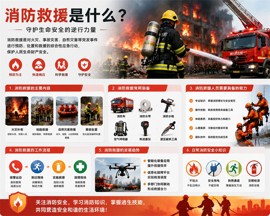 消防救援是什么?全面了解消防救援工作内容与发展方向(图1)