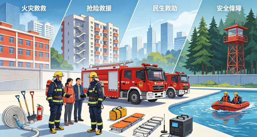 消防救援体系全科普:核心职能、覆盖场景与公众避险指南(图1)