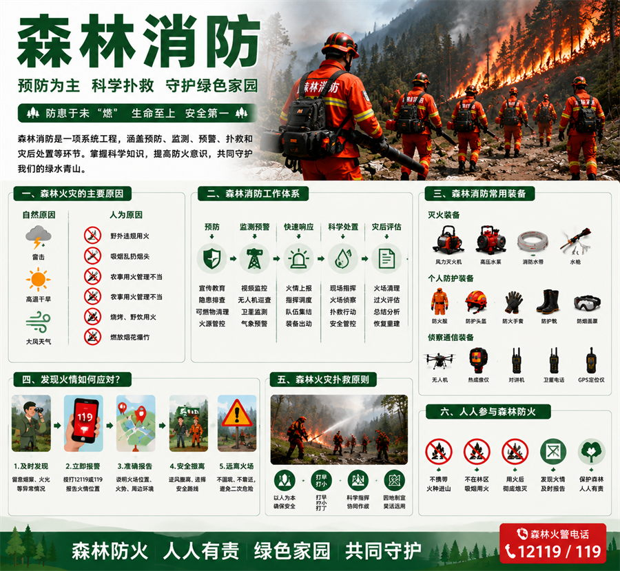 森林消防如何开展?(图1)