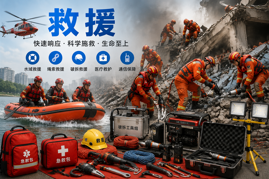 救援装备的发展与应用:提升突发灾害应对能力的重要保障(图1)