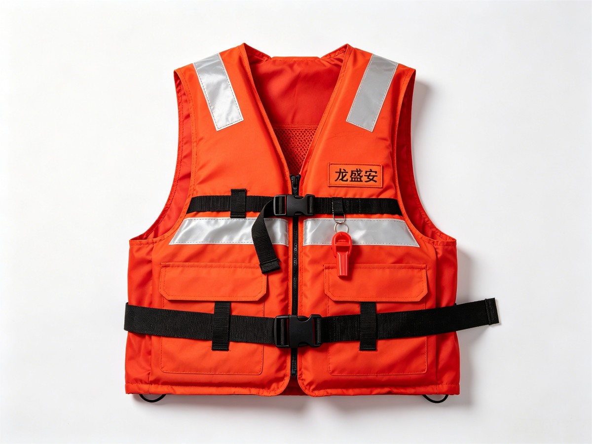 救生衣，成人款额定浮力不低于 75N，执行 GB 4303